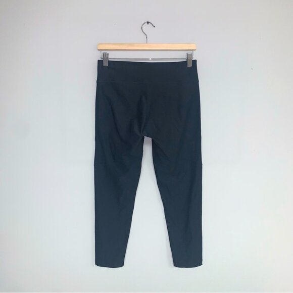 Outdoor Voices Warmup Leggings 7/8 Length Navy Heathered Compression Size Large - Picture 6 of 11